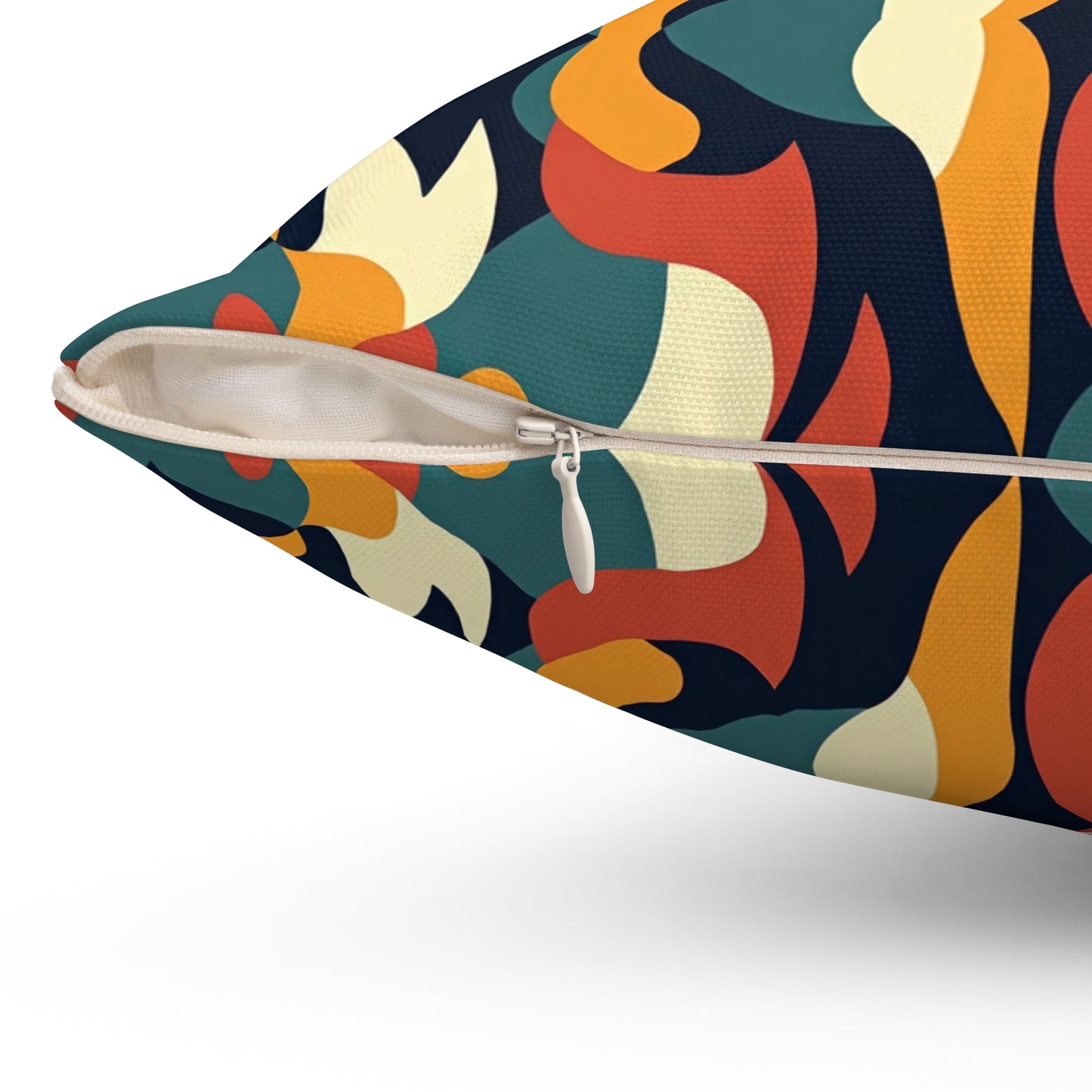 Autumn Kaleidoscope Throw Pillow