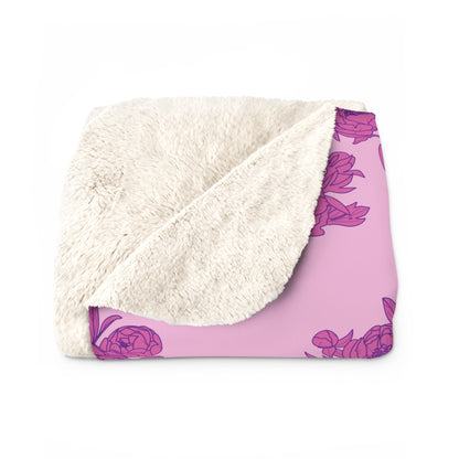Bubblegum Bloom Peonies Basic Bedding Set