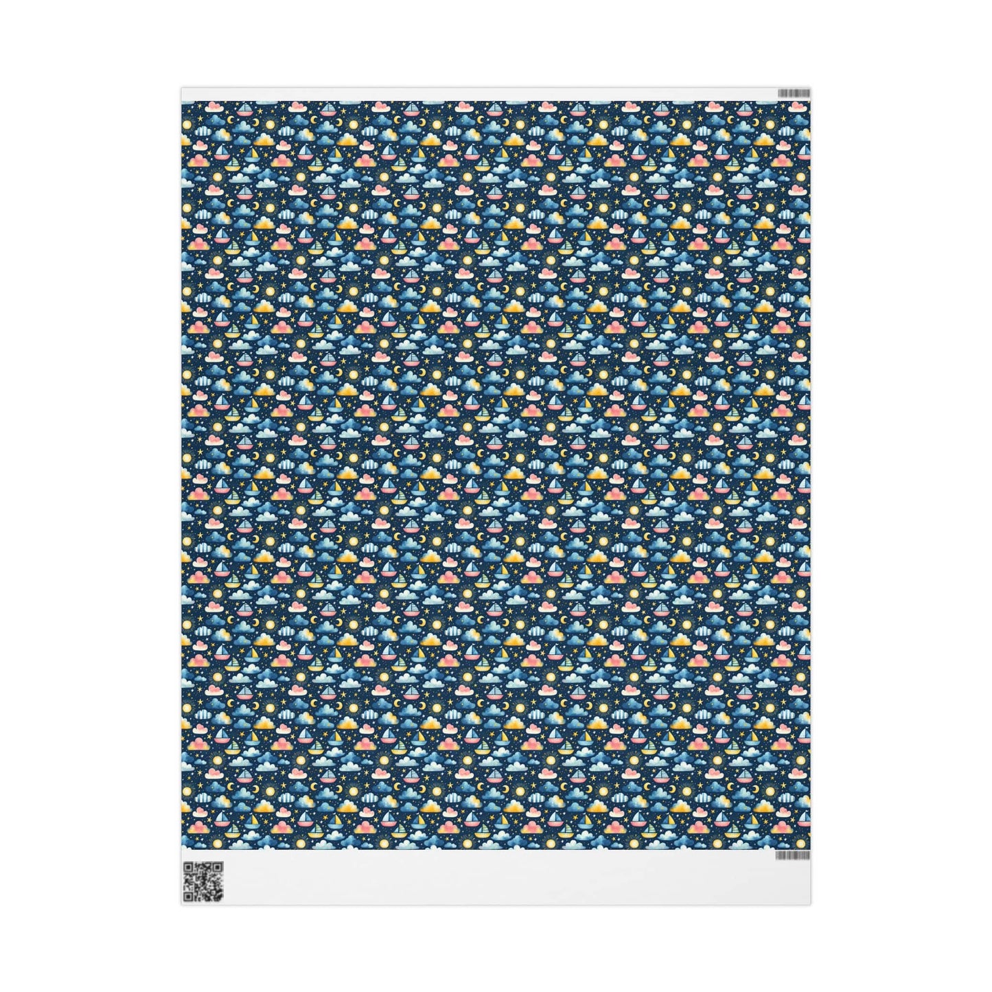Night Sail Dreams Wrapping Paper