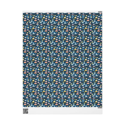 Night Sail Dreams Wrapping Paper