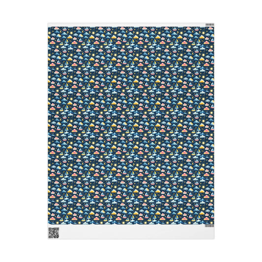 Night Sail Dreams Wrapping Paper