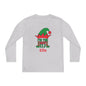 I'm The Sassy Elf Personalized Youth Long Sleeve Tee