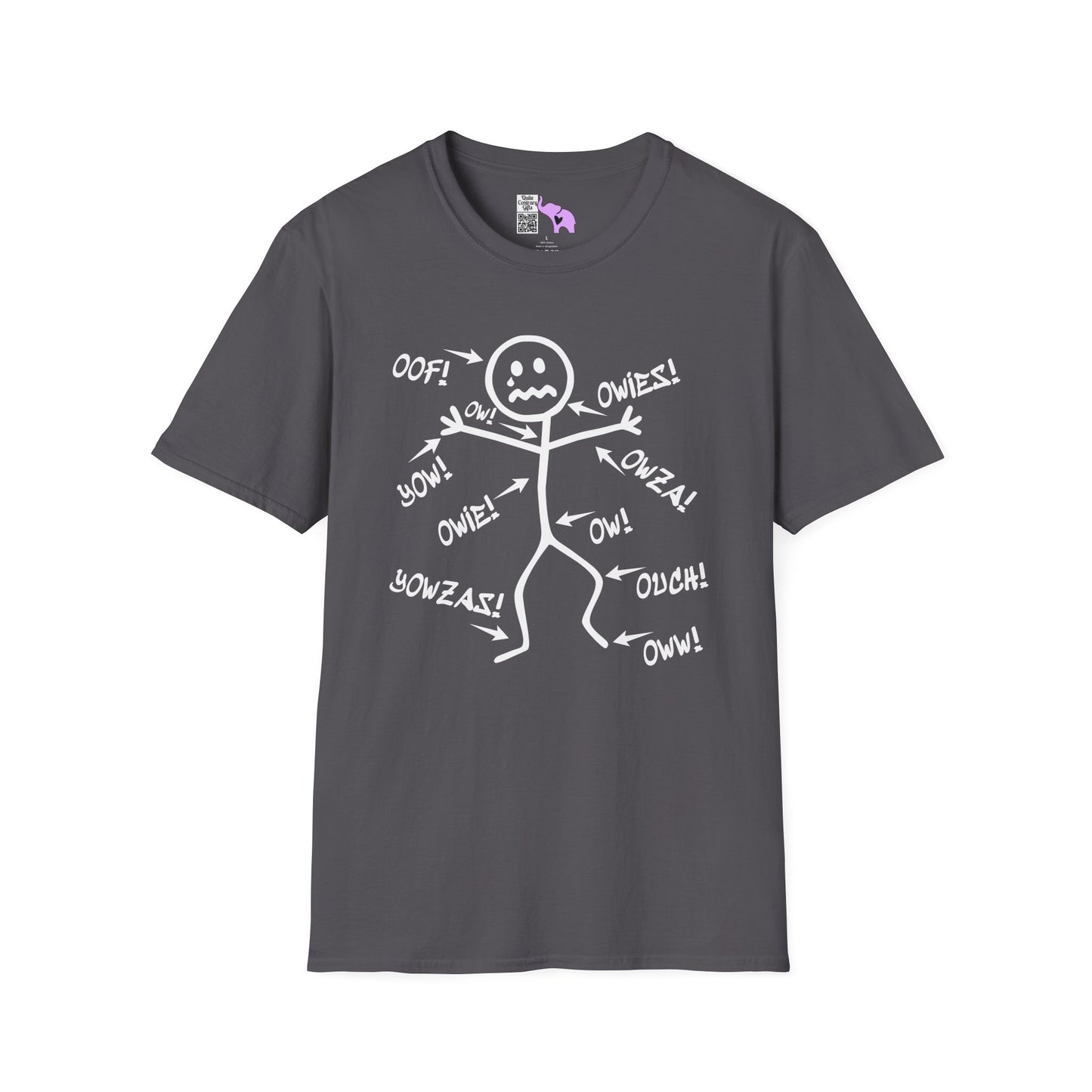 Ow! It All Hurts Adult T-shirt