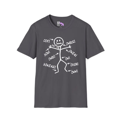 Ow! It All Hurts Adult T-shirt