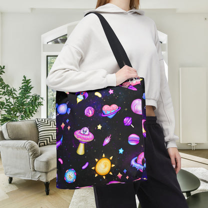 Cosmic Recess Canvas Tote Bag