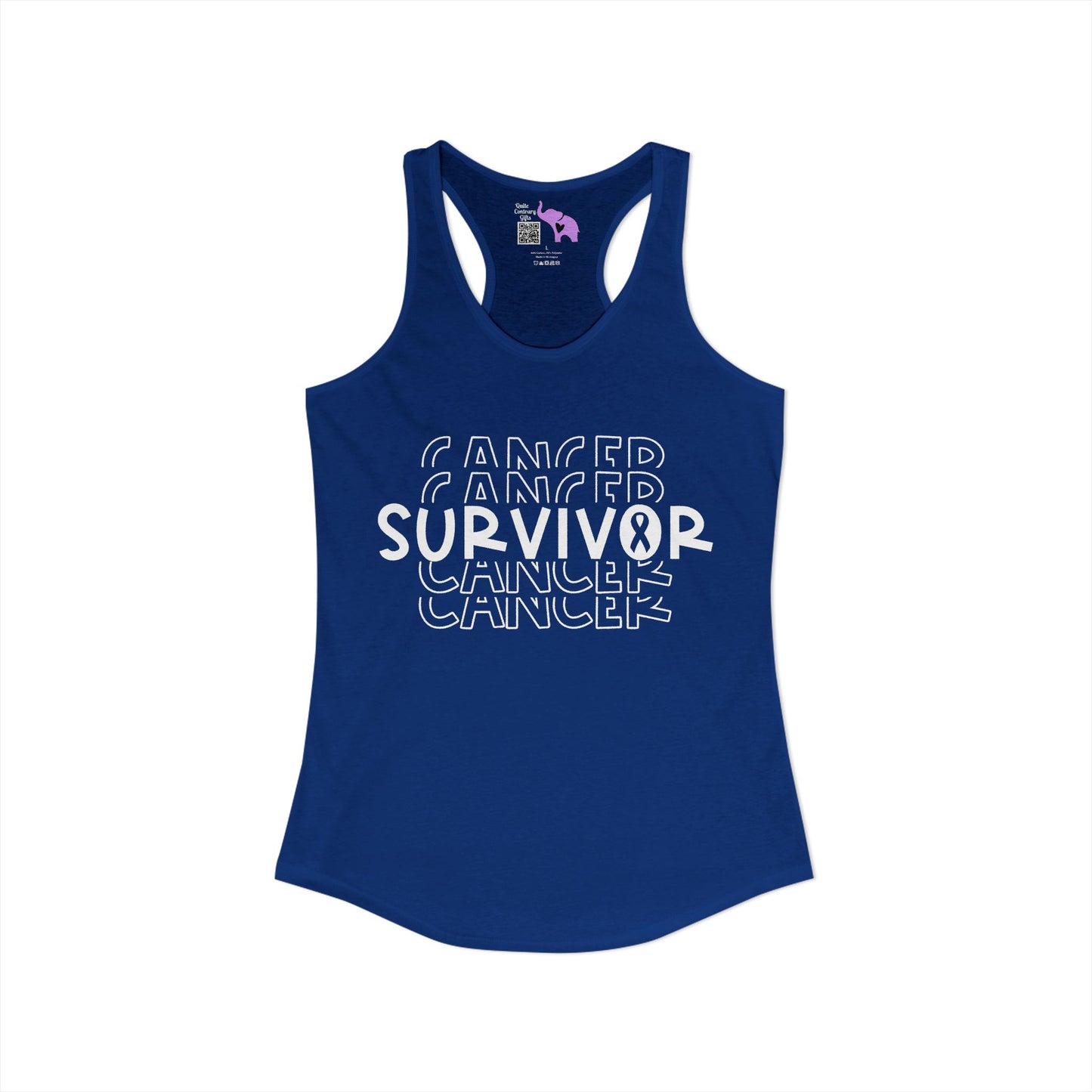 Cancer Survivor Women's Ideal Racerback Tank