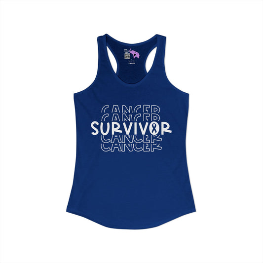 Cancer Survivor Women's Ideal Racerback Tank