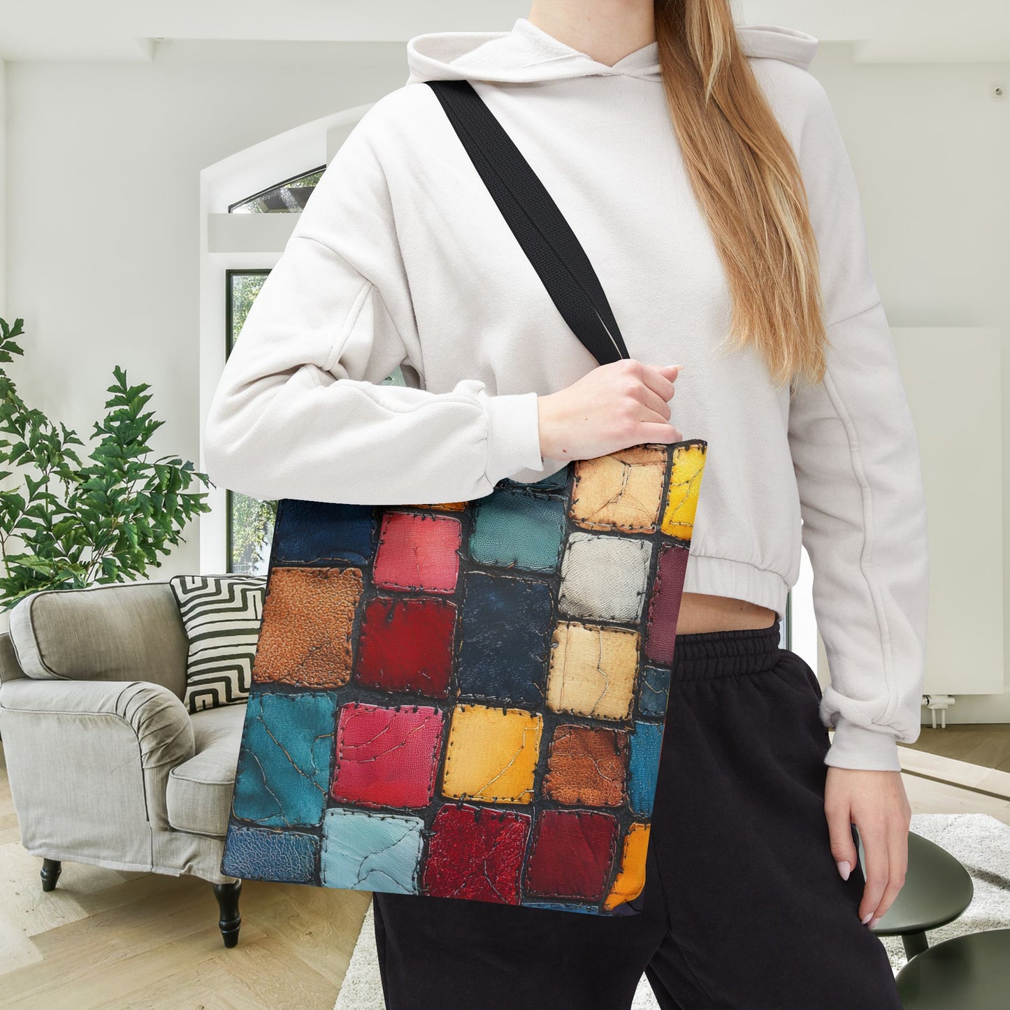 Patch Pop Canvas Tote Bag