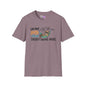 ""I'm Not Lazy, I'm On Energy Saving Mode (Racoon in Hammock) Adult T-shirt
