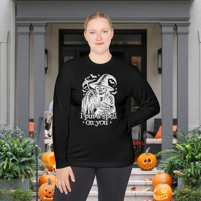 I Put A Spell On You Adult Long Sleeve Tee