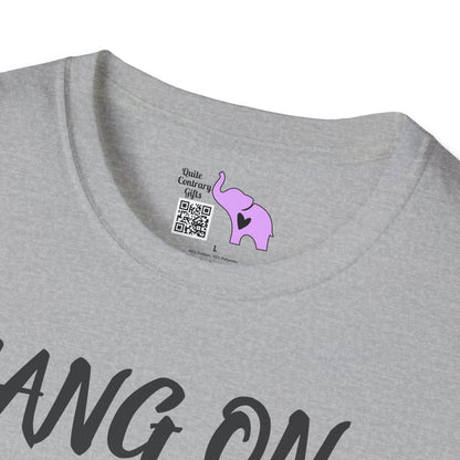 Hang On (Sloth) Adult T-shirt