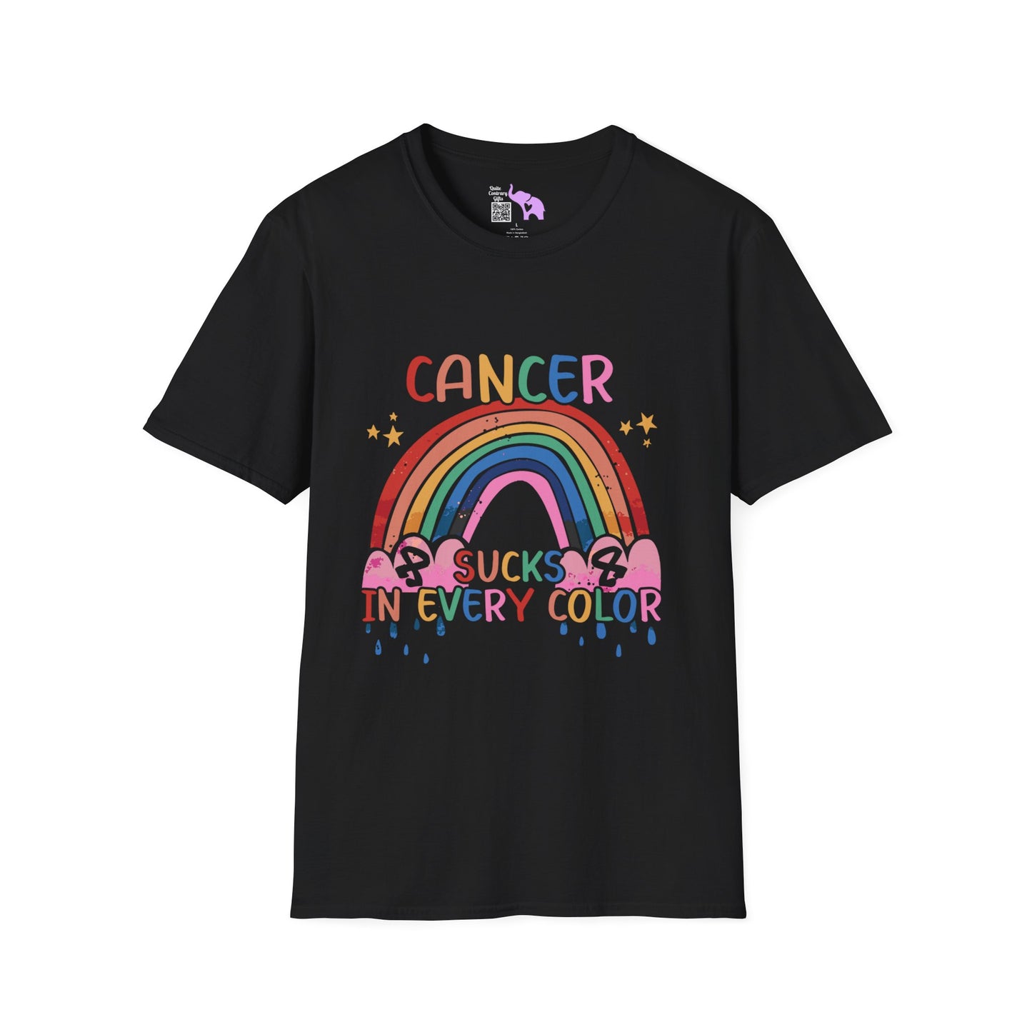 Fight Cancer in All Colors 20 Adult T-shirt