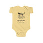 Help! Call Grandma Infant Fine Jersey Bodysuit