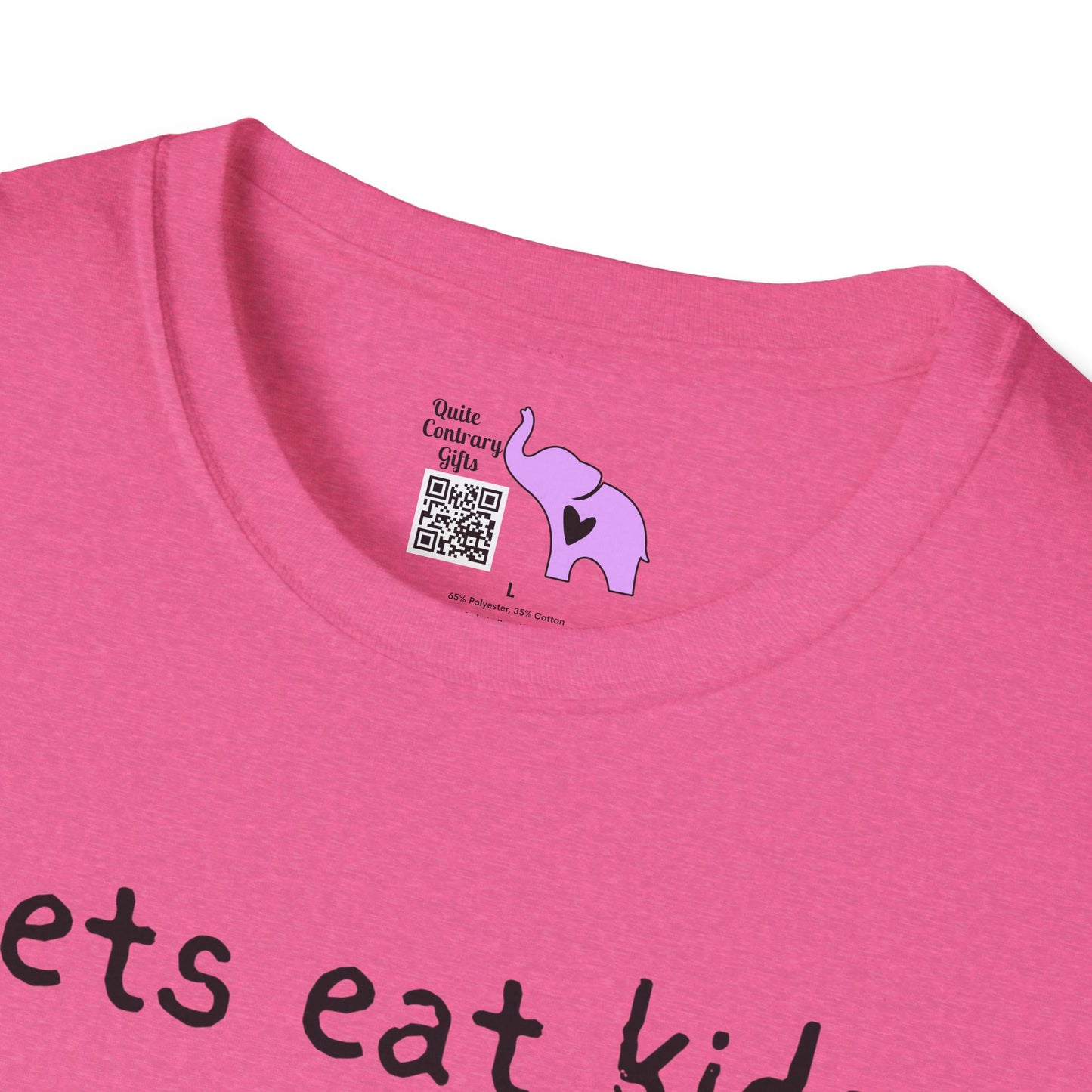 Lets Eat Kids Good Grammar Saves Lives Adult T-shirt