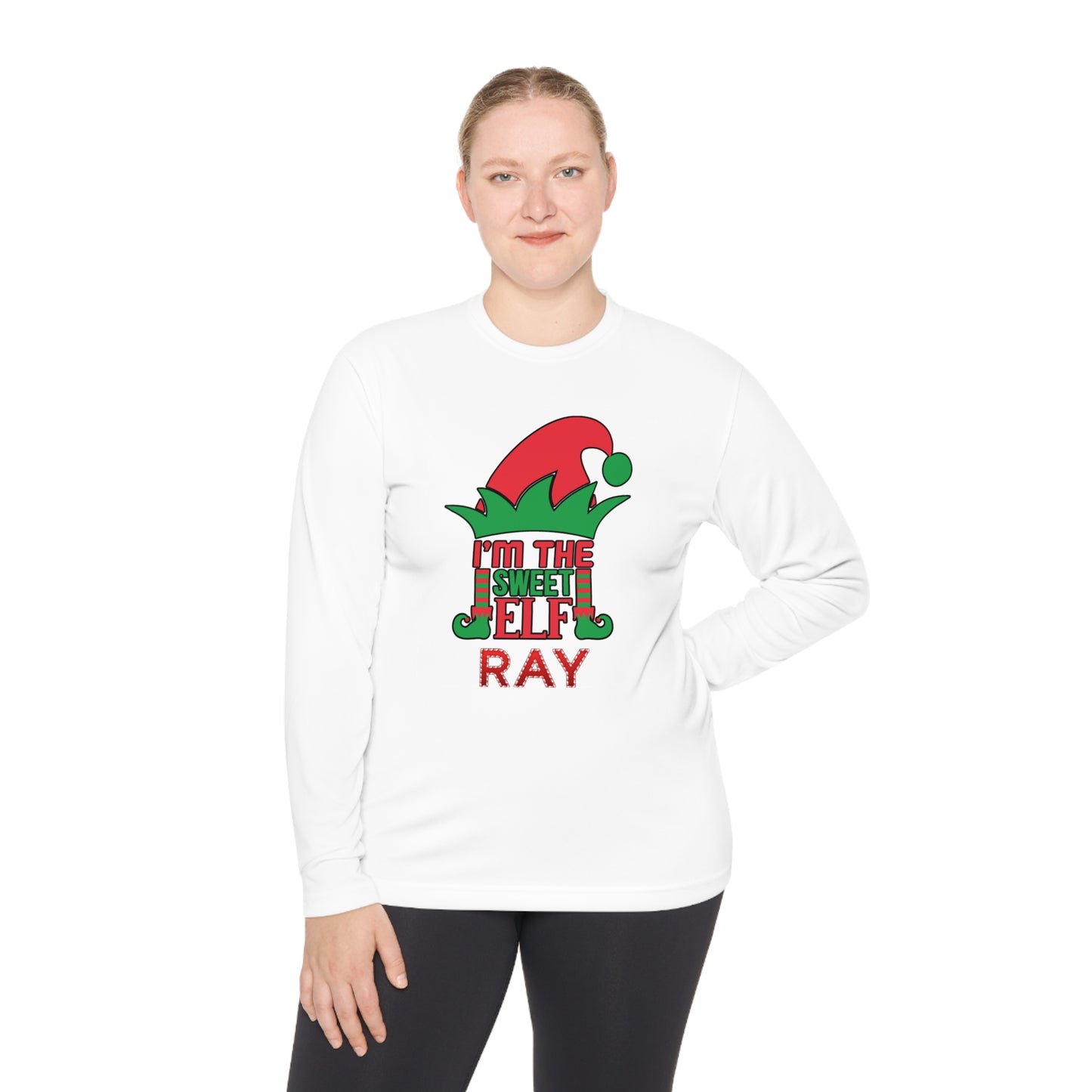 I'm The Sweet Elf Adult Long Sleeve Tee