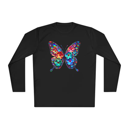 Neon Bloomfly Adult Long Sleeve Tee