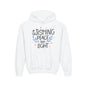 Hanukkah Wishing Peace & Light 3 Youth Hoodie