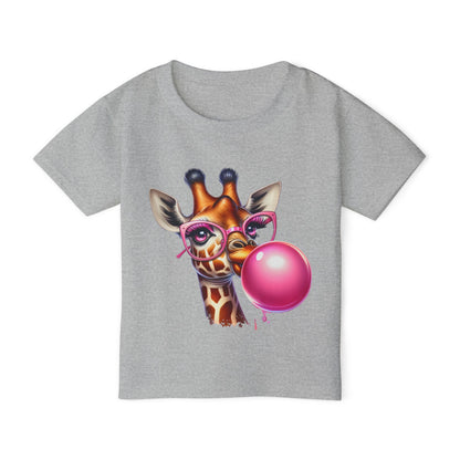 Girraffe Blowing Bubble Heavy Cotton™ Toddler T-shirt