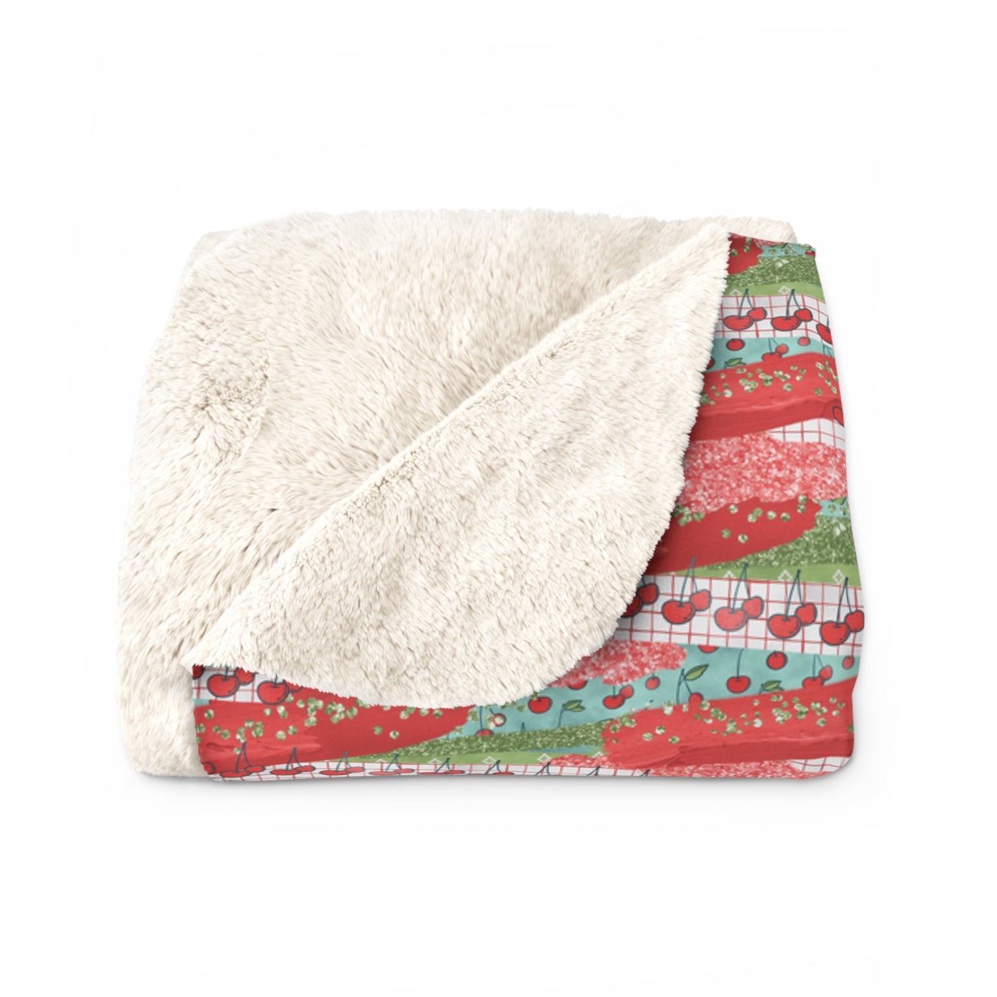 Cherry Lane Fleece Blanket