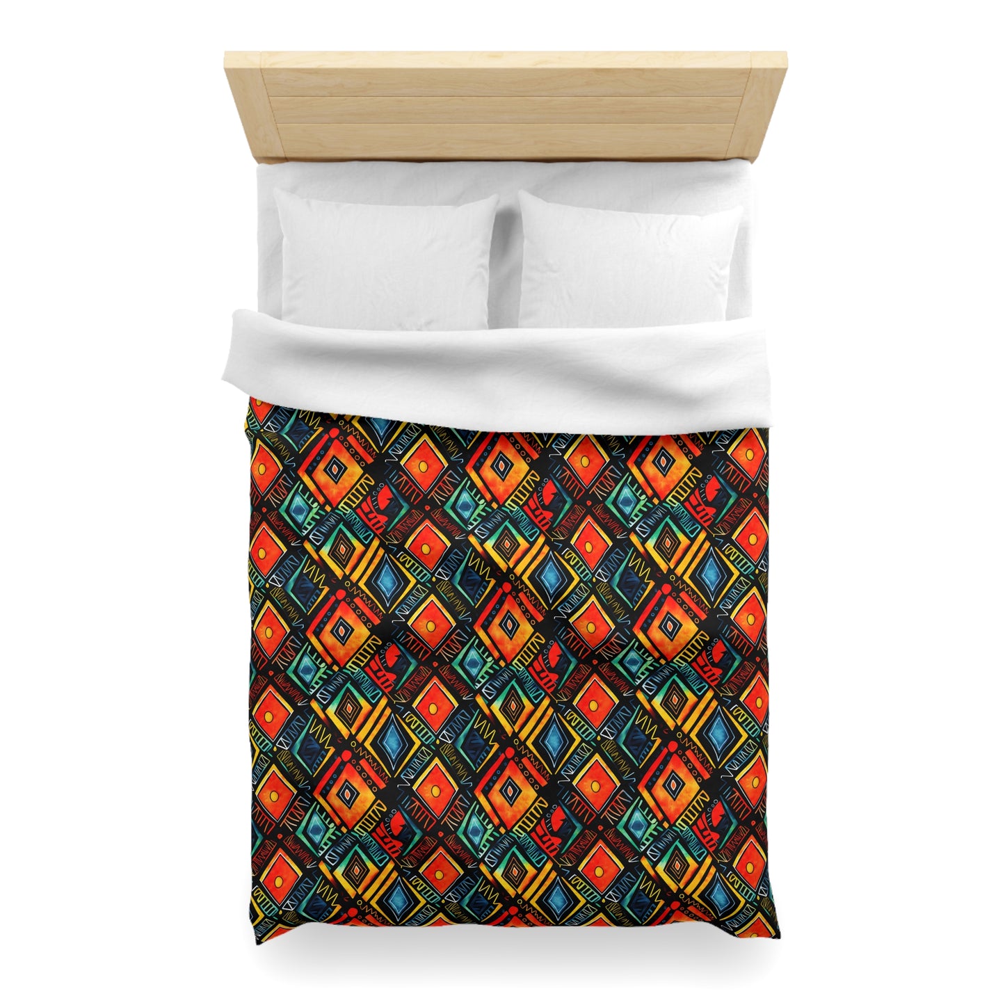 Abundance Rhythm Microfiber Duvet Cover