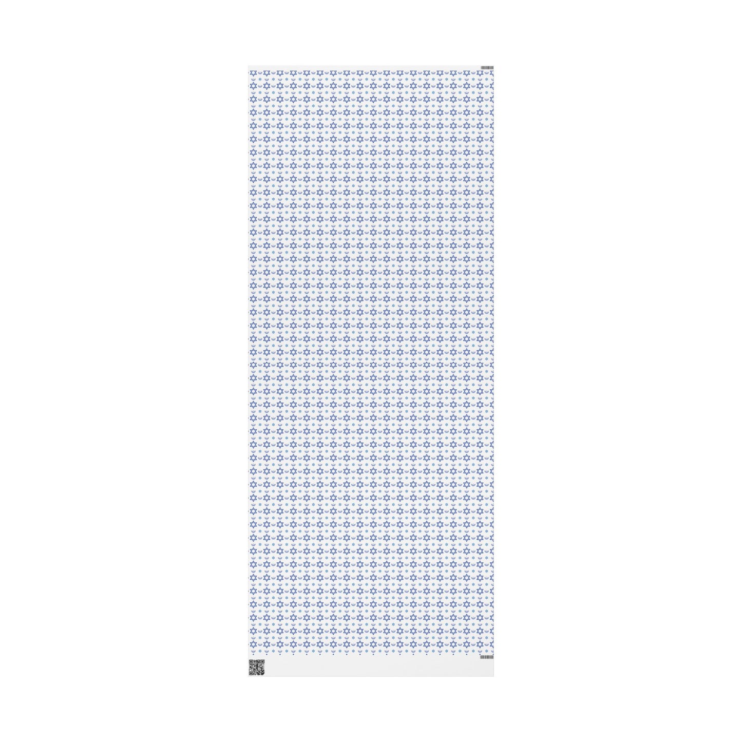 Menorah/Star of David 2 Hanukkah Wrapping Paper
