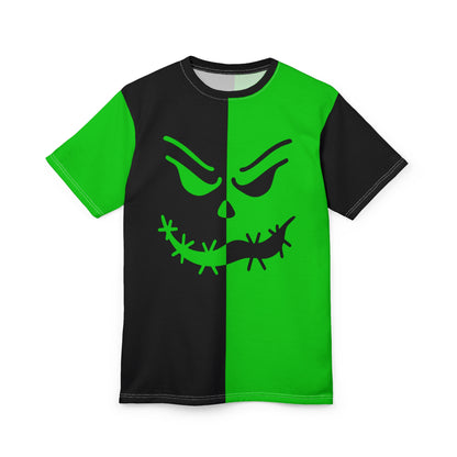 Creepy Stitch Tee – Green & Black