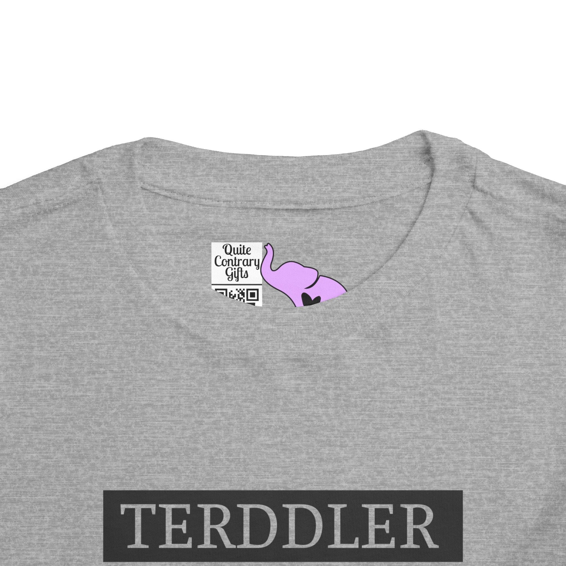 Terddler Definition Toddler Tee