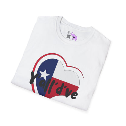 Texas Y'all'd've Adult T-shirt