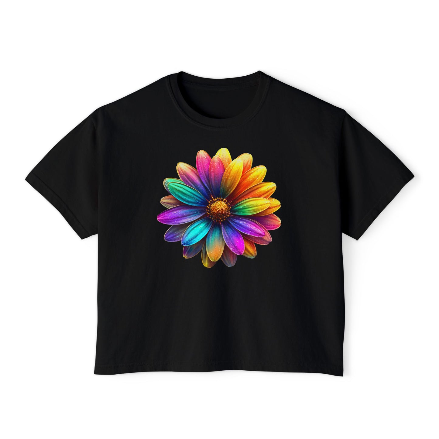 Spectrum Petals Women's Boxy Tee