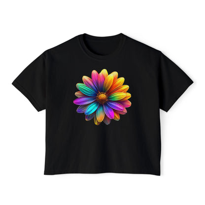 Spectrum Petals Women's Boxy Tee