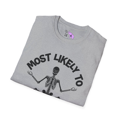 ""Most Likely To Meet The Deductible #ChronicIllness Adult T-shirt