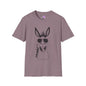 Funny Donkey w/Sunglasses Adult T-shirt