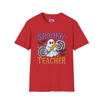 Spooky Teacher Adult T-shirt