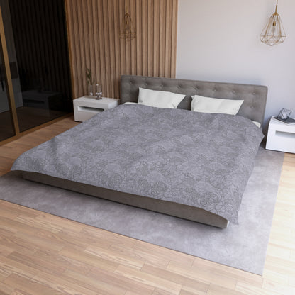 Dusty Bloom Microfiber Duvet Cover