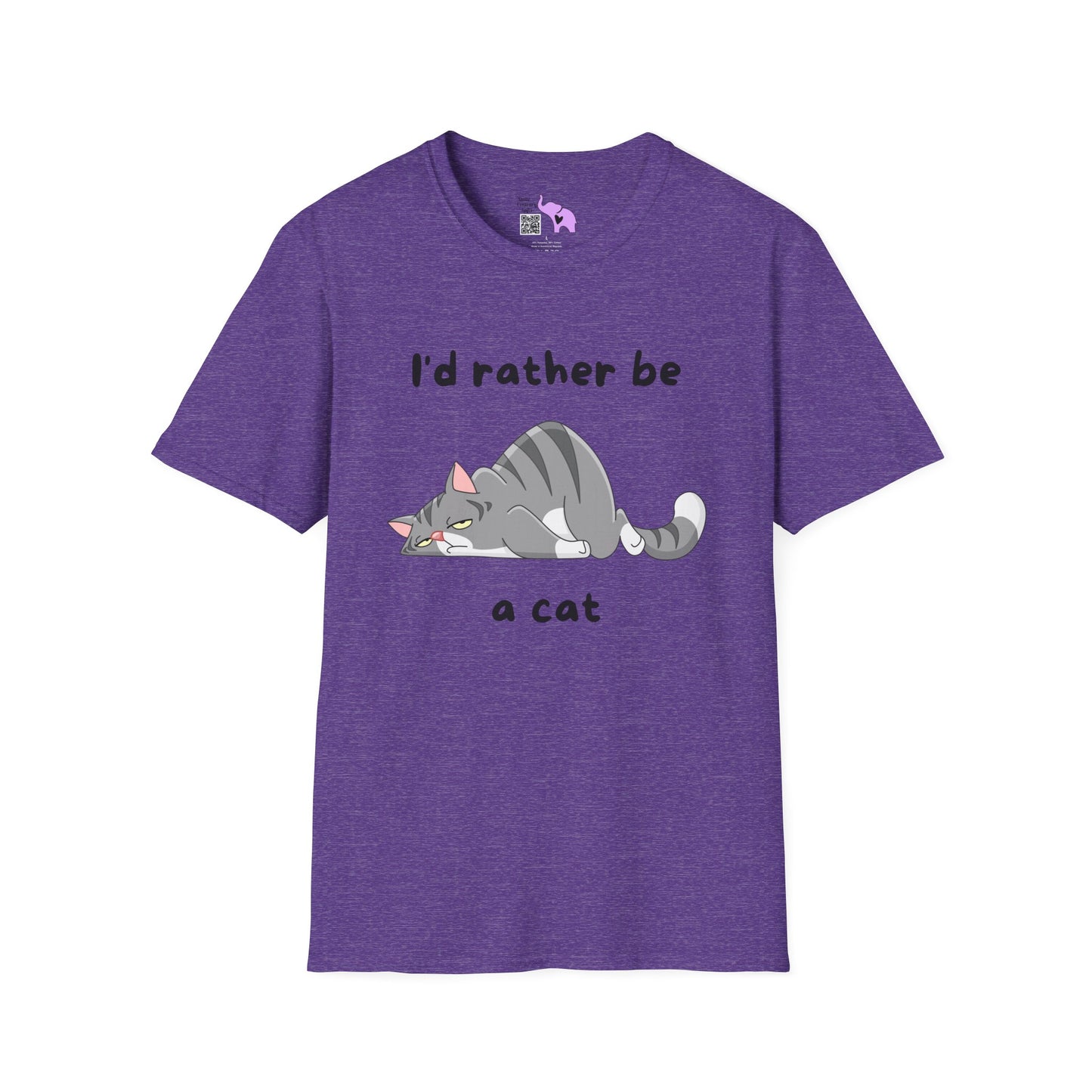 I'd Rather Be a Cat T-shirt