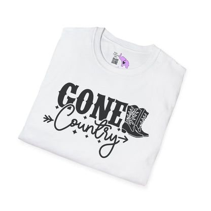Gone Country Adult T-shirt