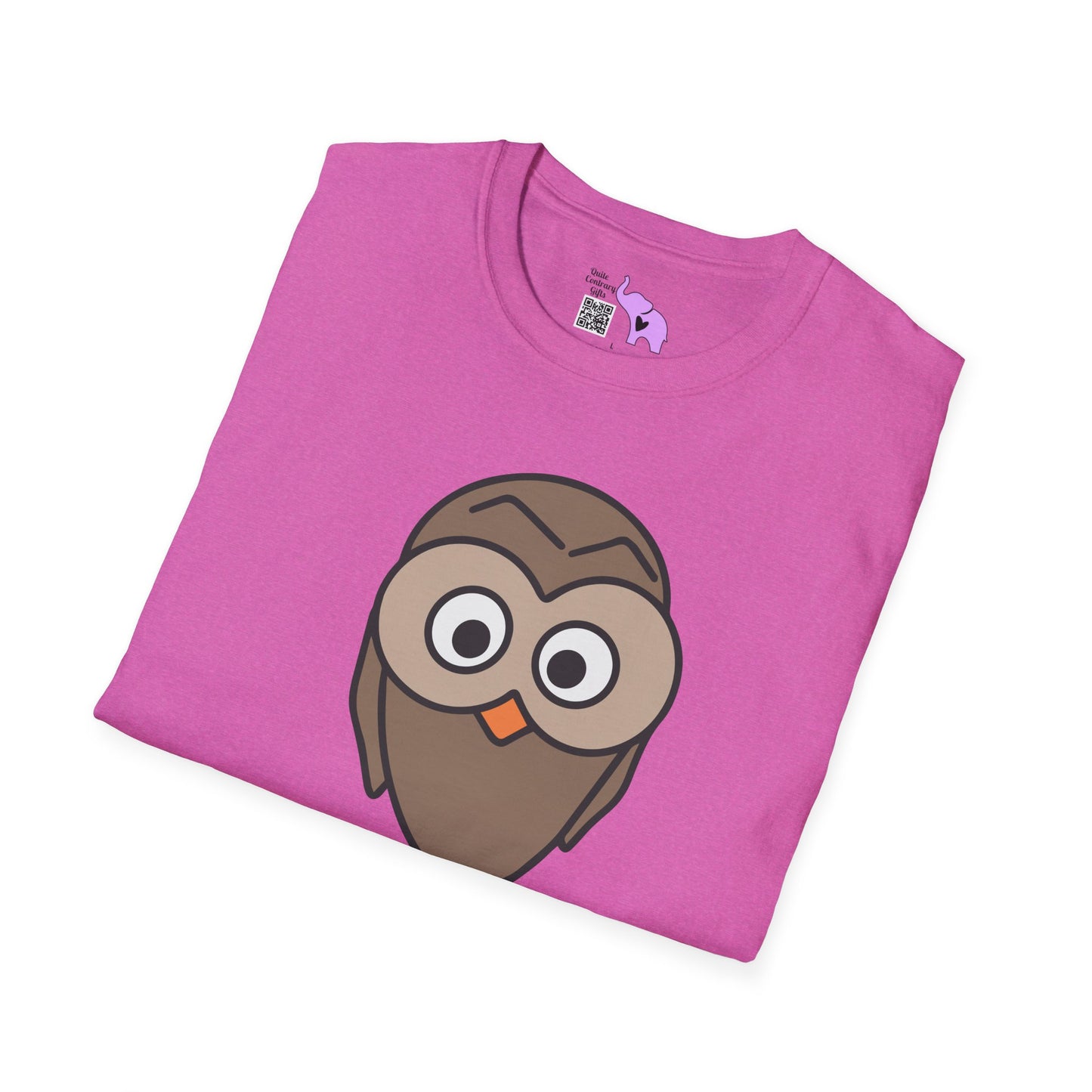 I Am Watching You (Owl) Adult T-shirt