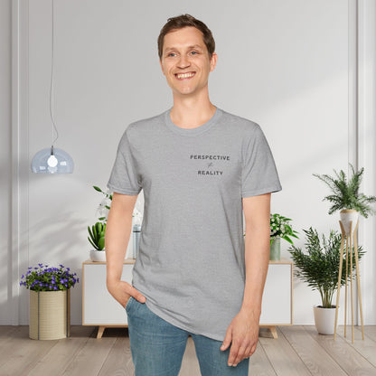 The World Doesn't Always Make Sense at First Glance Adult T-shirt
