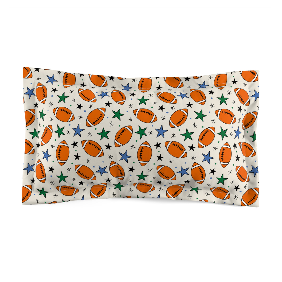 Touchdown Stars Microfiber Pillow Sham