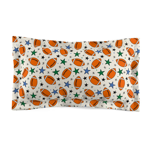 Touchdown Stars Microfiber Pillow Sham