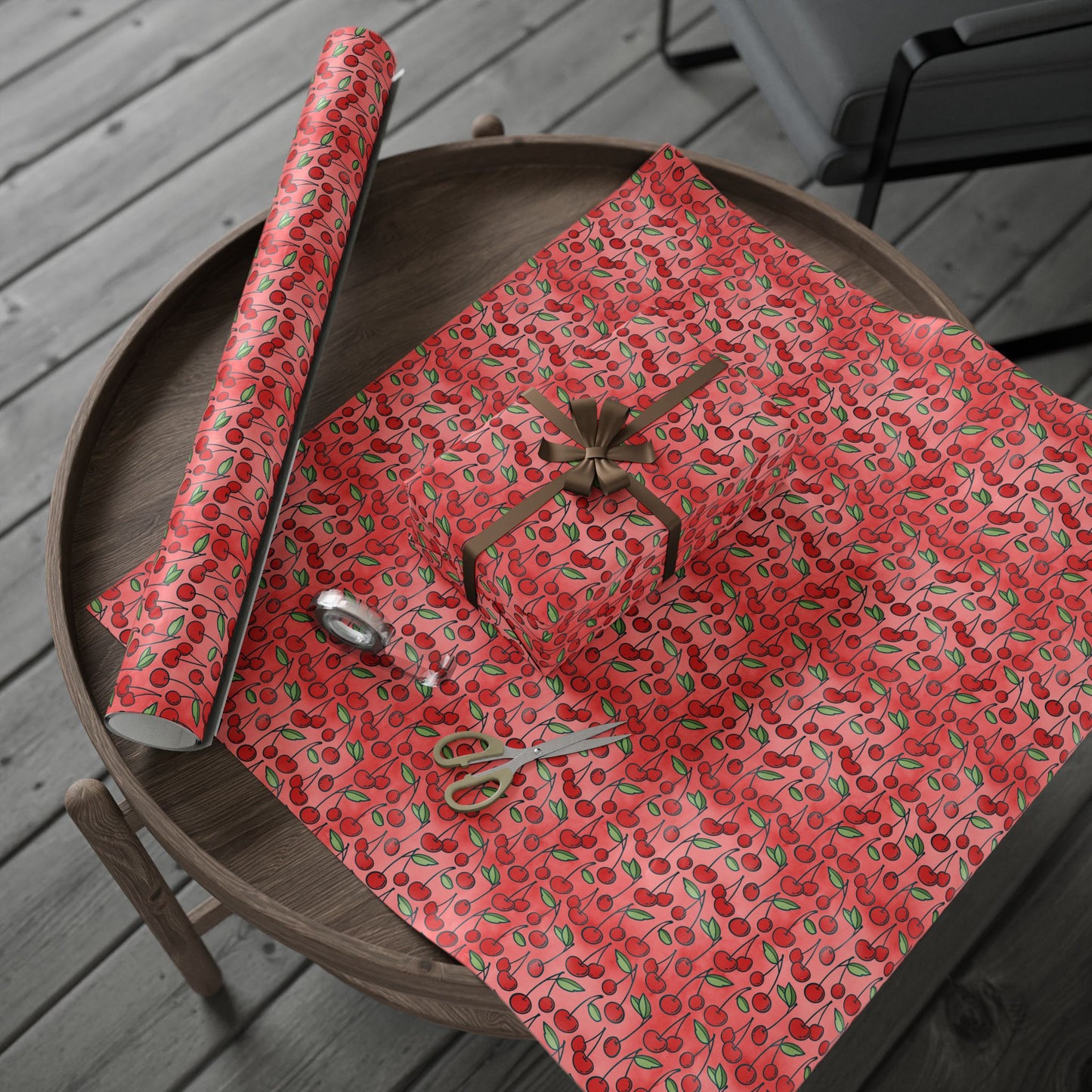 Cherry Bombshell Wrapping Paper