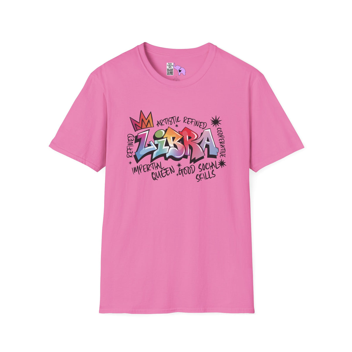 Libra Street Art Adult T-shirt