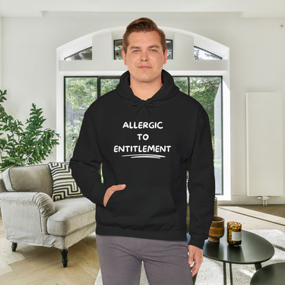 Allergic To Entitlement Heavy Blend™ Hooded Sweatshirt