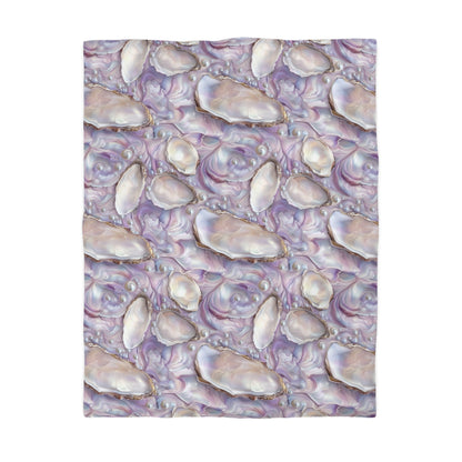 Purple Opalescent Dreams Microfiber Duvet Cover