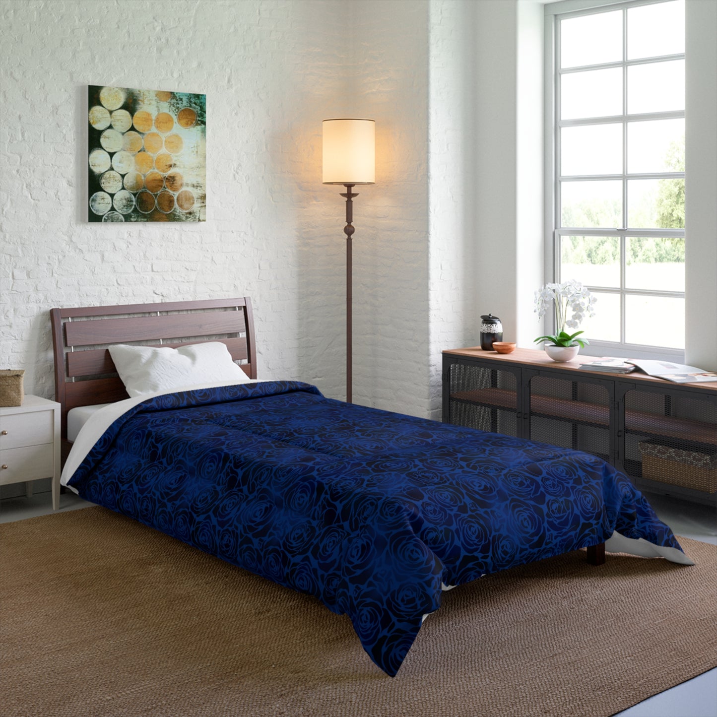 Nocturne Roses Comforter