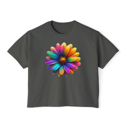 Spectrum Petals Women's Boxy Tee