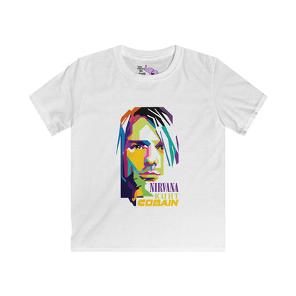 Kurt Cobain Kids Softstyle Tee