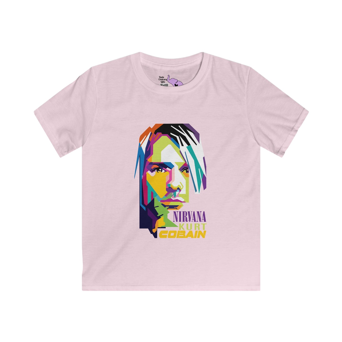 Kurt Cobain Kids Softstyle Tee