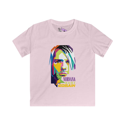 Kurt Cobain Kids Softstyle Tee