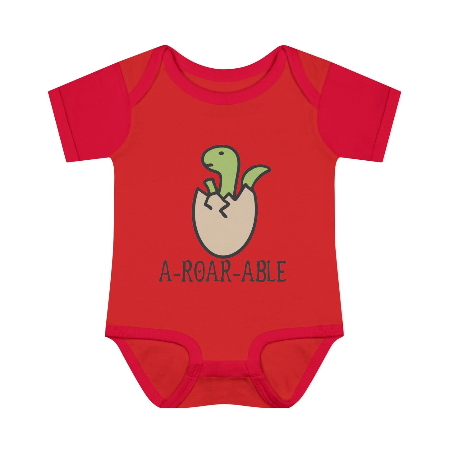A-Roar-Able Baby Rib Bodysuit